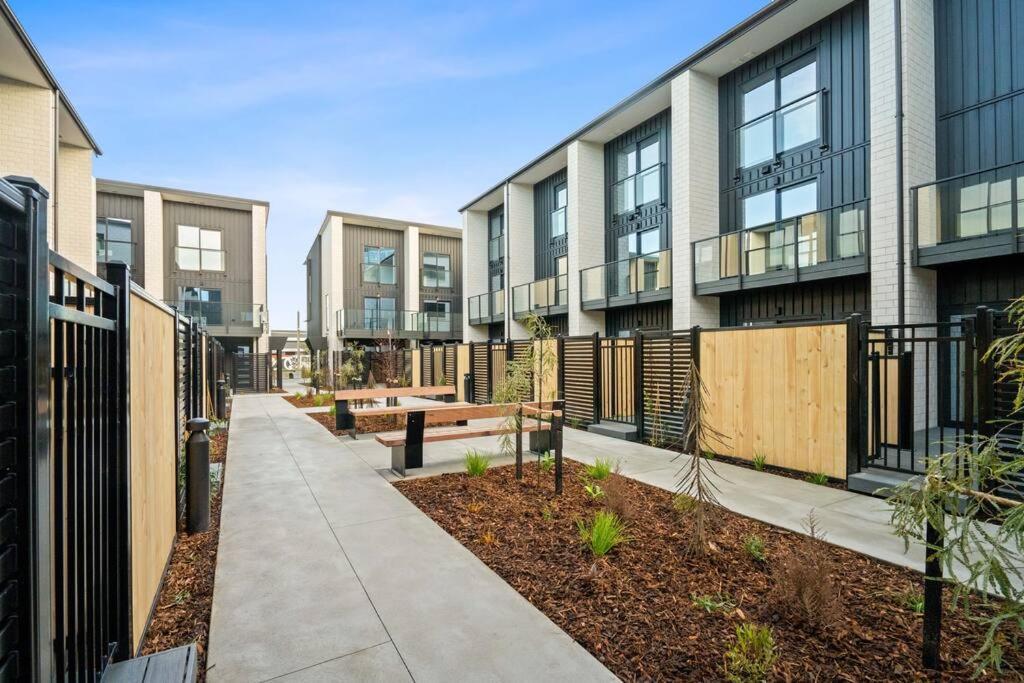 Chic City Centre Townhouse Christchurch Bagian luar foto